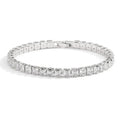 Full Moissanite Tennis Bracelet with Gra Certificate 925 Sterling Silver Plated 18k Gold 3-6.5mm Diamond Bracelets for Men Women