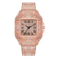 Iced out watch cartier format